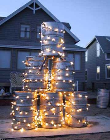 Redneck christmas tree