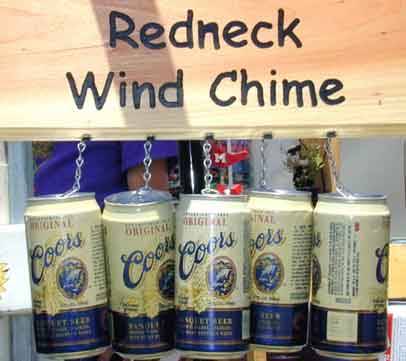 Redneck wind chime